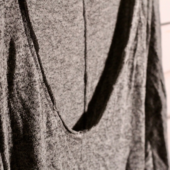 UO Silence and Noise Oversized Grey Sweater-Shirt - Picture 6 of 12